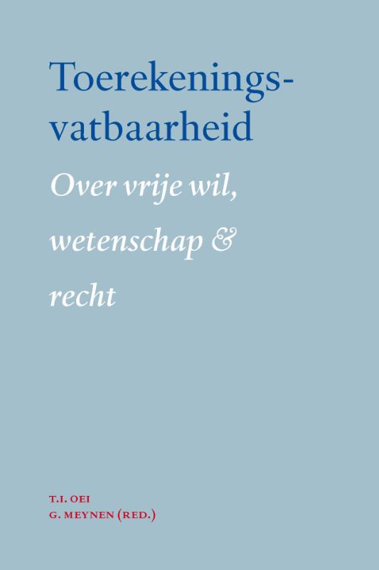 Omslag van Toerekeningsvatbaarheid