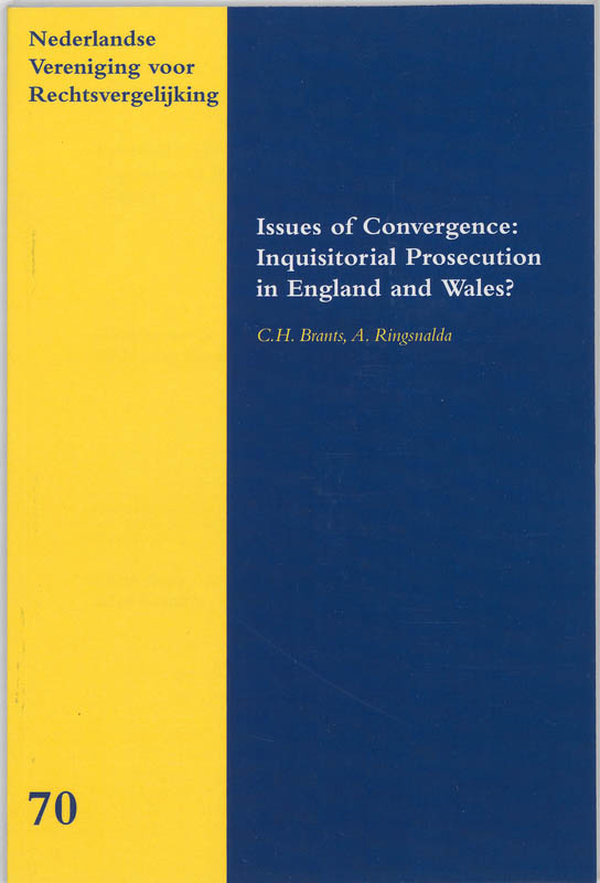 Omslag van Issues of Convergence: inquisitorial prosecution in England and Wales?