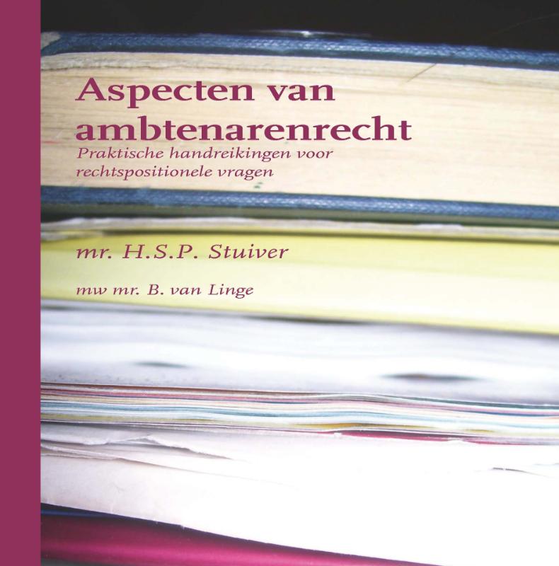 Omslag van Aspecten van ambtenarenrecht