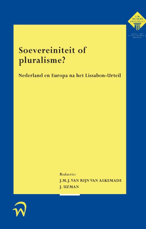 Omslag van Soevereiniteit of pluralisme?