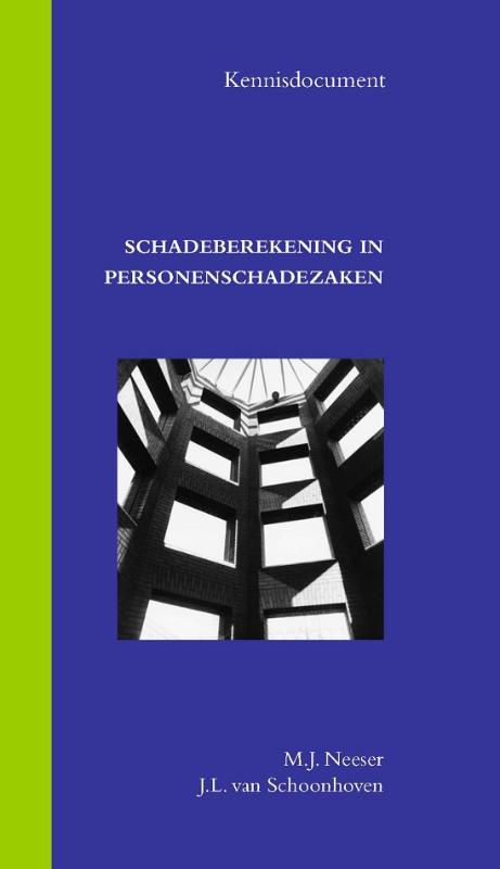 Omslag van Schadeberekening in personenschadezaken