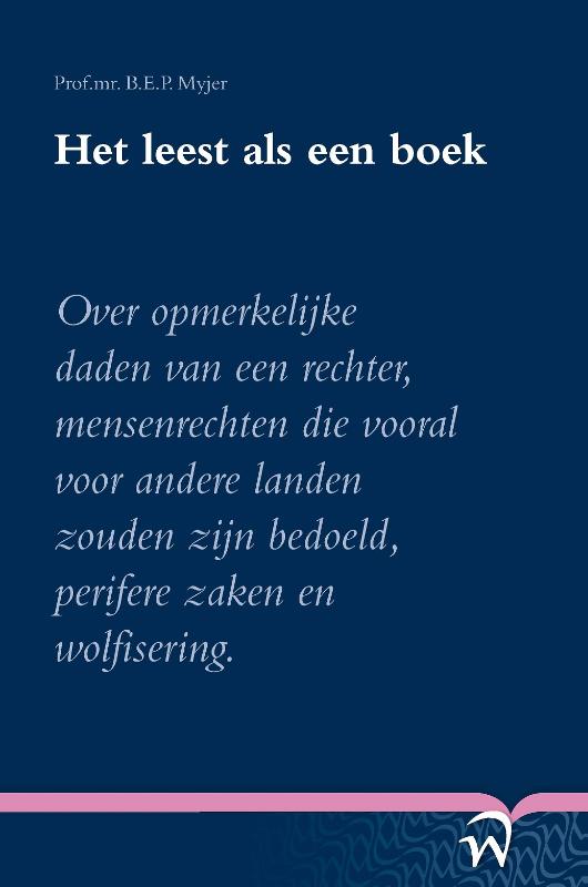 Omslag van Het leest als een boek