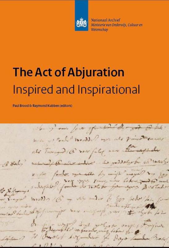 Omslag van The act of abjuration