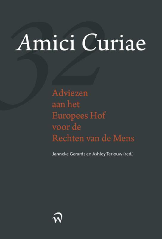 Omslag van Amici Curiae, adviezen aan het Europese hof voor de rechten van de mens