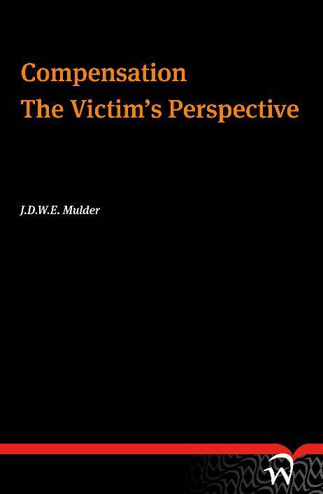 Omslag van Compensation the victims perspective
