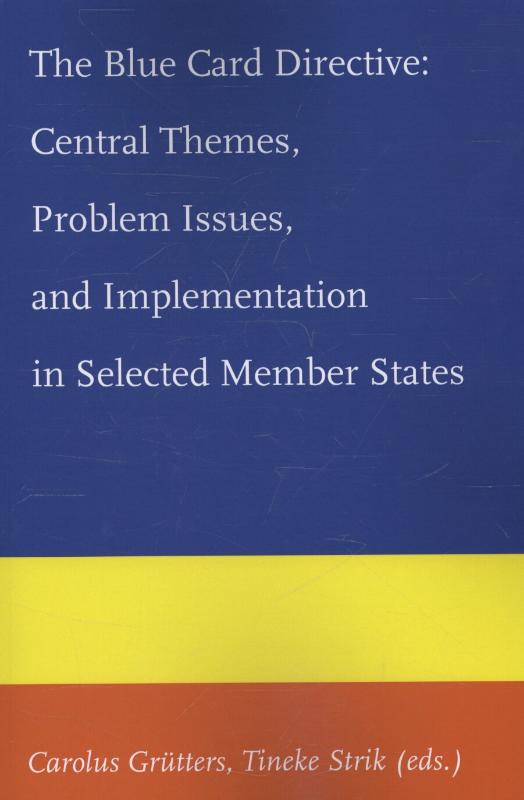 Omslag van The blue card directive