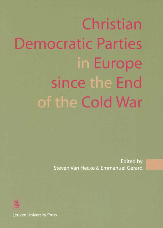 Omslag van Christian Democratic Parties in Europe since the End of the Cold War