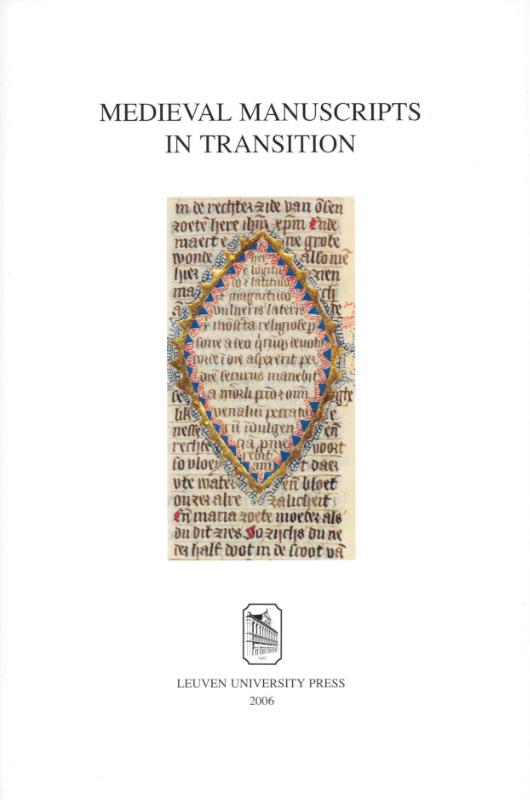 Omslag van Medieval Manuscripts in Transition