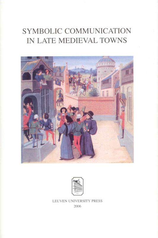 Omslag van Symbolic communication in late medieval towns