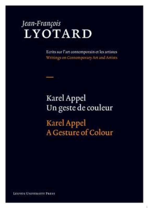 Omslag van Karel Appel, Un geste de couleur/A Gesture of Colour