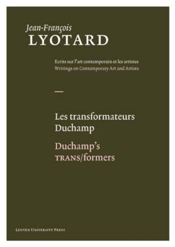 Omslag van Les Transformateurs Duchamp / Duchamp's TRANS/formers