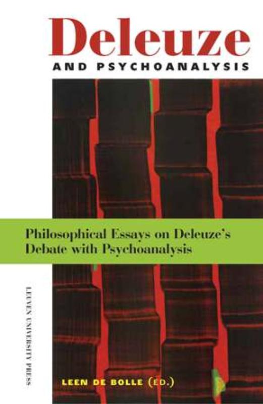 Omslag van Deleuze and Psychoanalysis