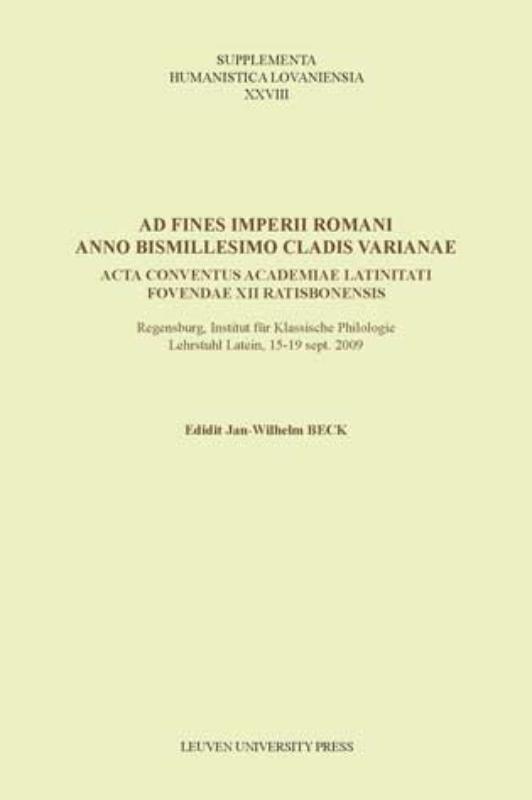 Omslag van Ad fines imperii romani anno bismillesimo cladis varianae