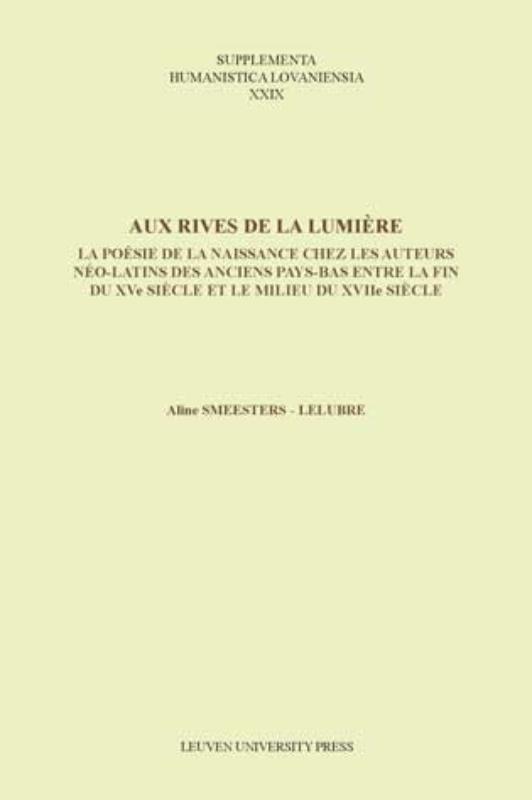 Omslag van Aux rives de la lumiere