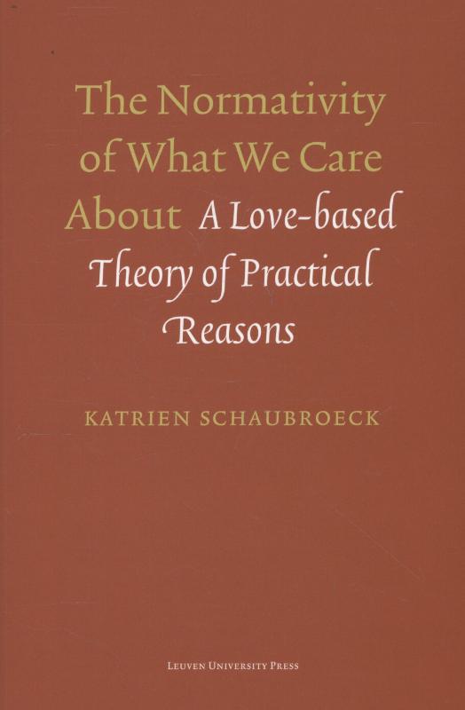 Omslag van The normativity of what we care about