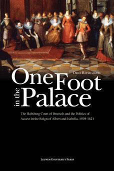 Omslag van One foot in the palace
