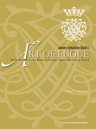 Omslag van Johann Sebastian Bachs Árt of fugue