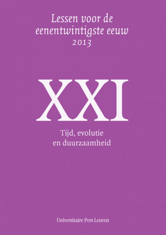 Omslag van XXI Tijd evolutie en duurzaamheid