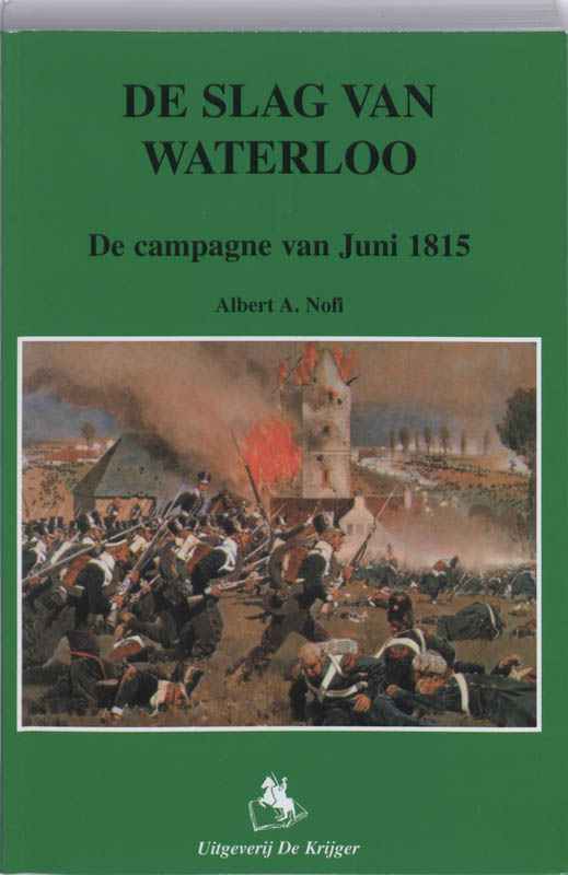 Omslag van De slag van Waterloo