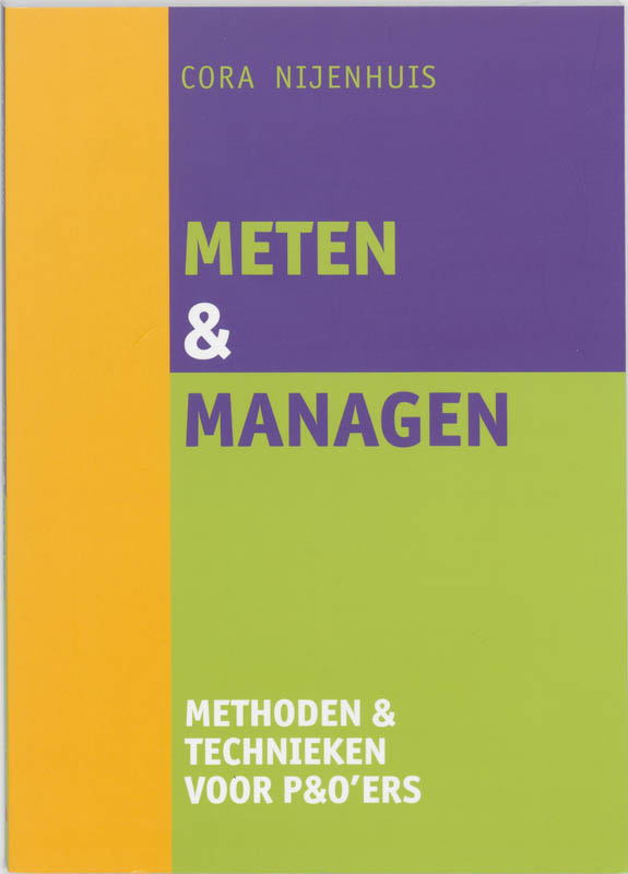 Omslag van Meten en managen