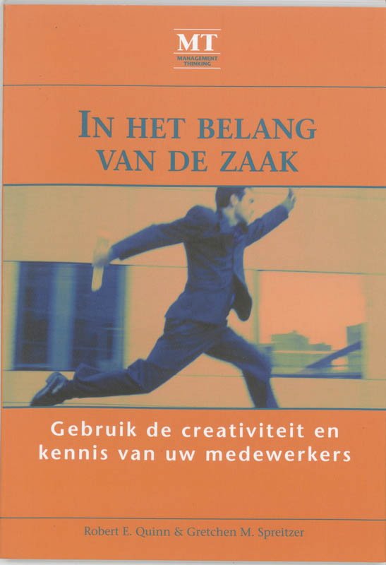 Omslag van In het belang van de zaak