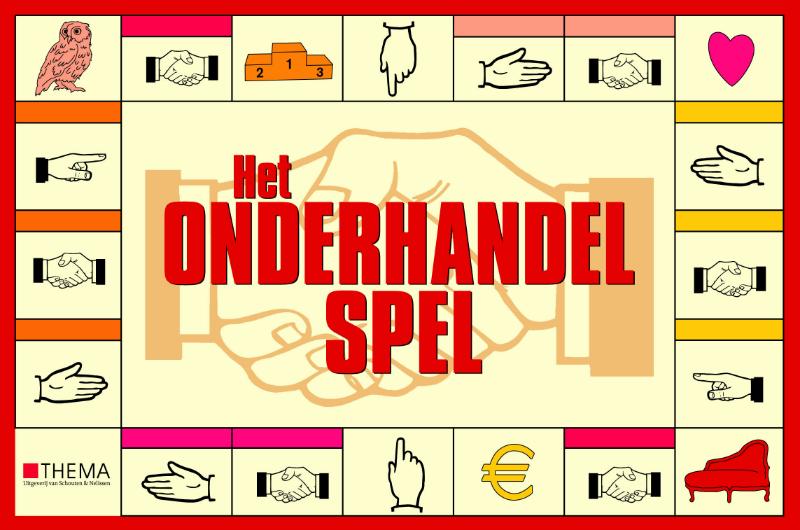 Omslag van Het onderhandelspel