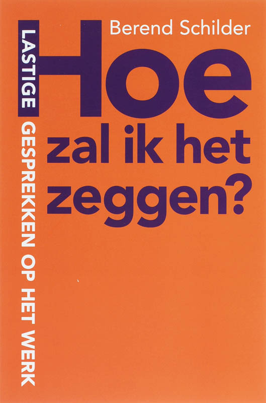 Omslag van Hoe zal ik het zeggen?