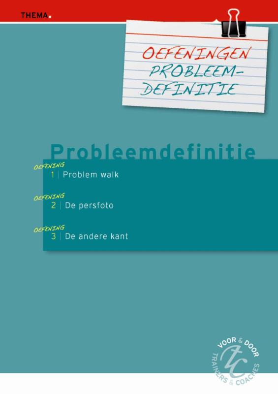 Omslag van Oefeningen probleemdefinitie