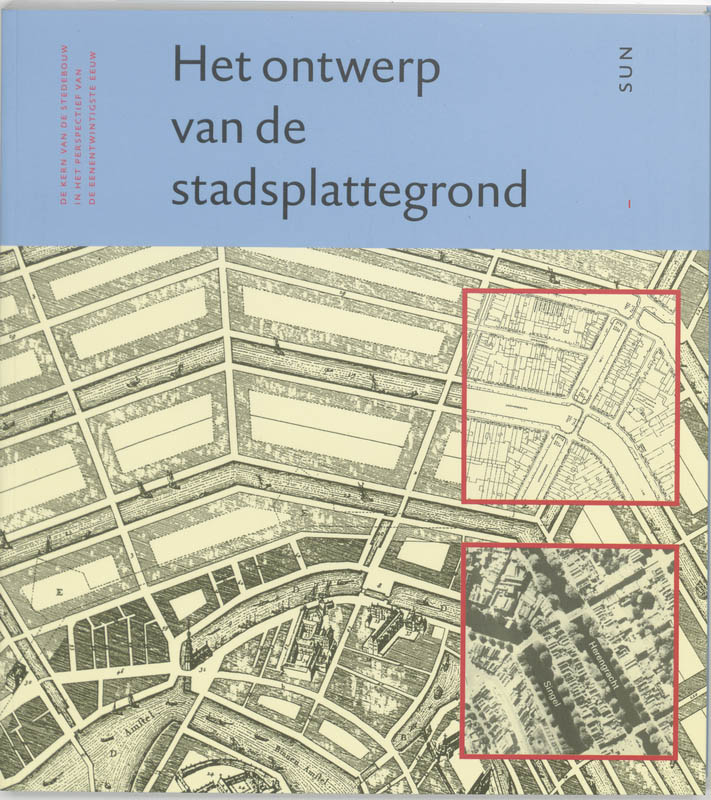 Omslag van Het ontwerp van de stadsplattegrond