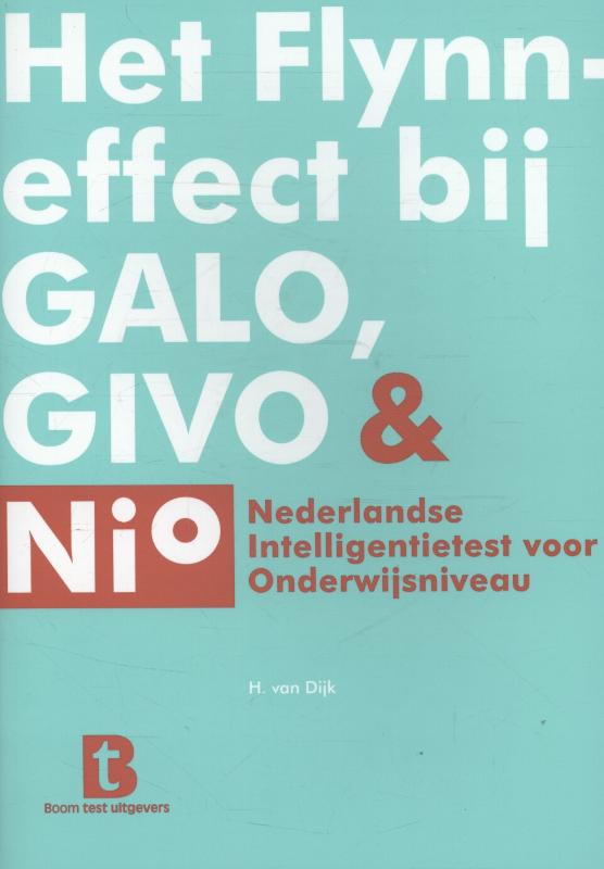 Omslag van 5 Het Flynn-effect bij GALO, GIVO en NIO