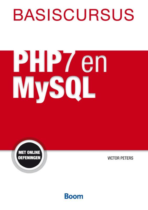 Omslag van Basiscursus PHP7 en MySQL
