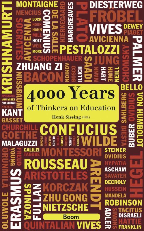 Omslag van 4000 Years of Thinkers on Education