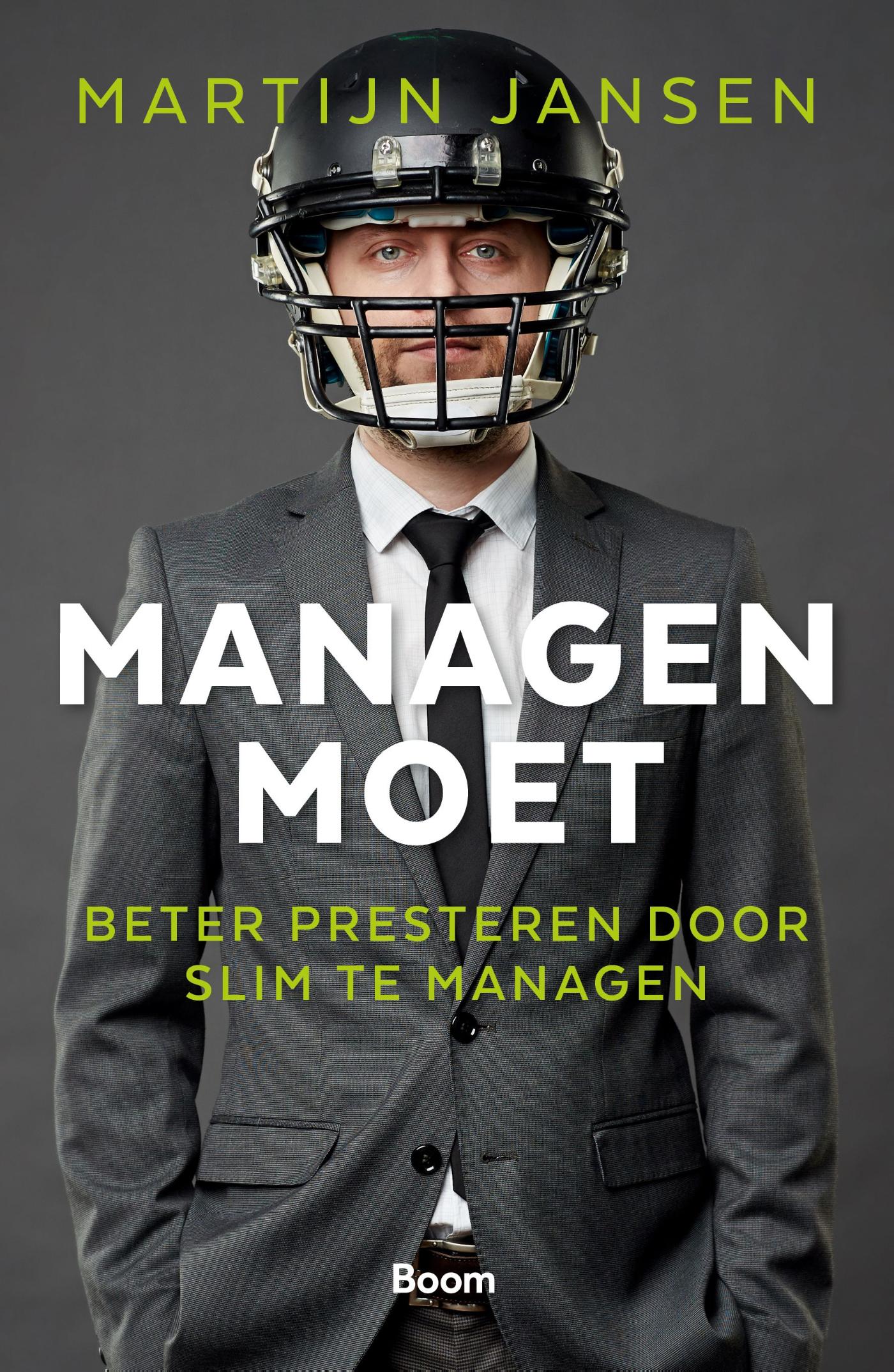Omslag van Managen moet