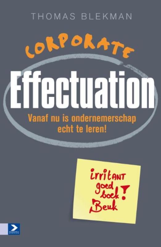 Omslag van Corporate effectuation