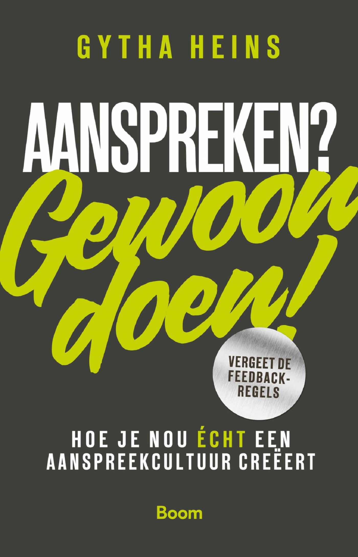 Omslag van Aanspreken? Gewoon doen!