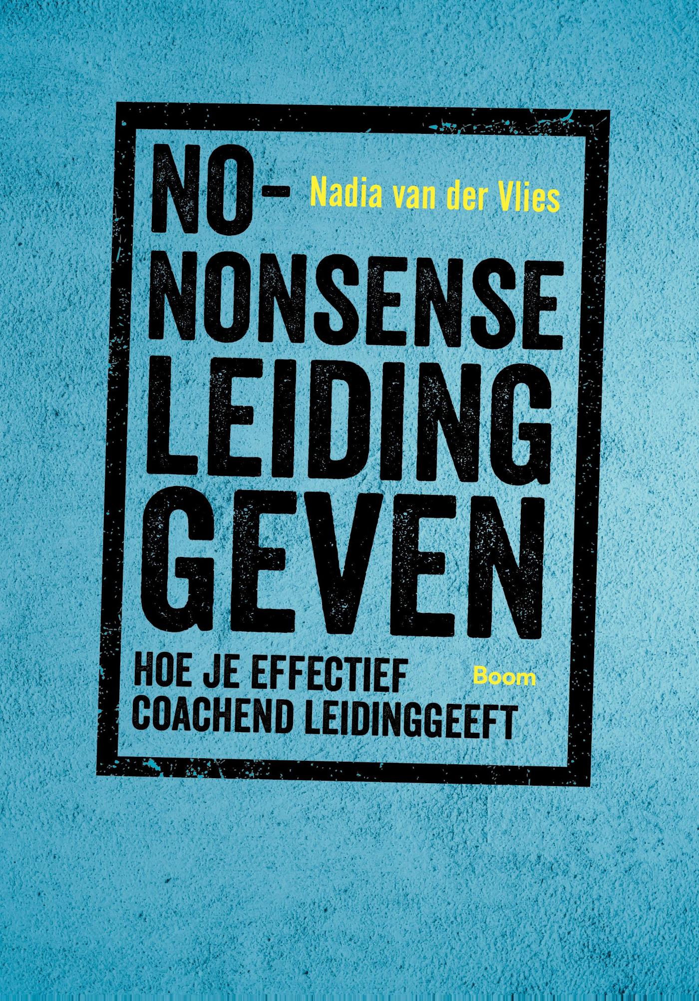 Omslag van No-nonsense leidinggeven