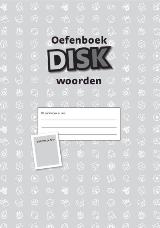 Omslag van DISK Woorden Oefenboek set 5ex.