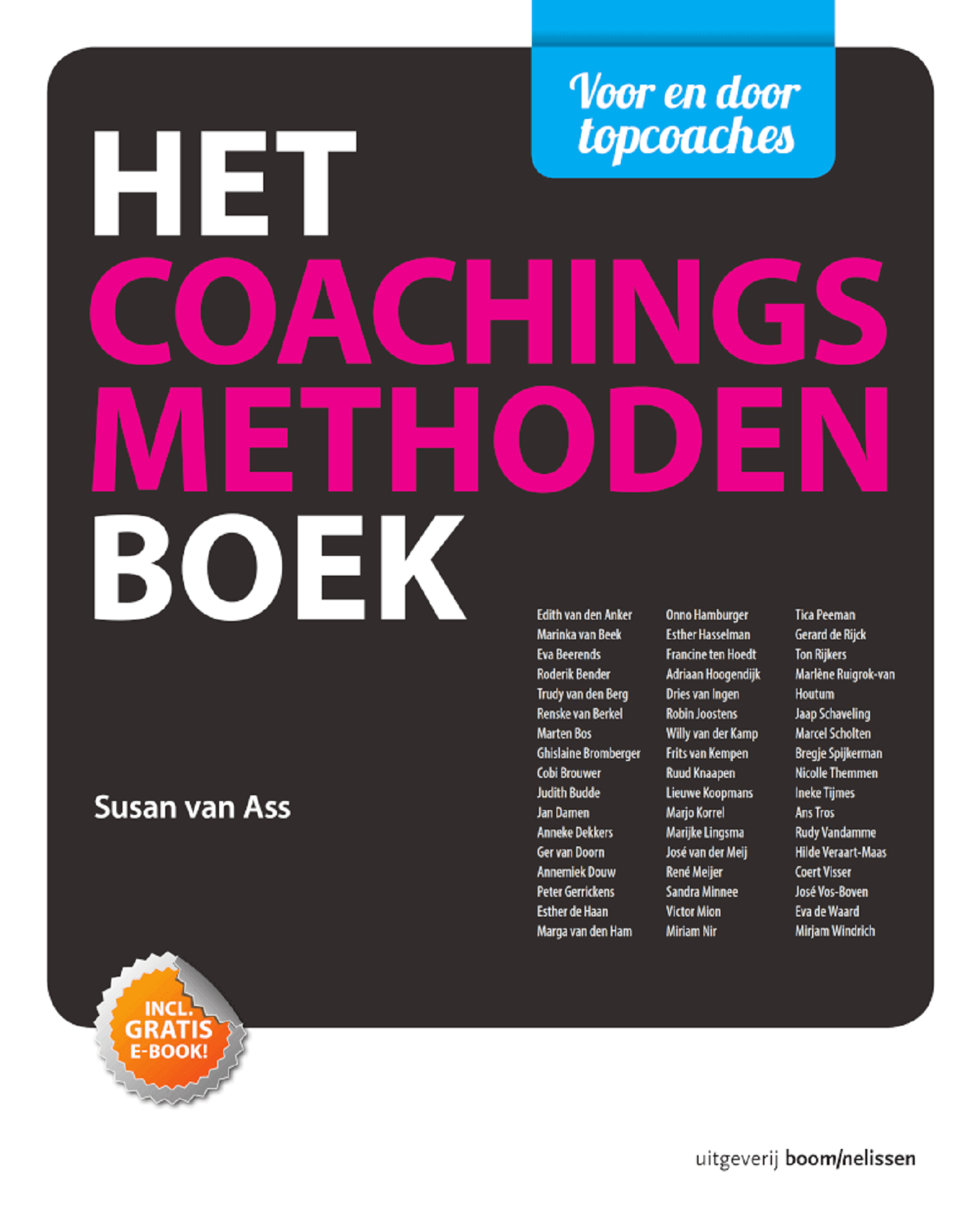 Omslag van Het Coachingsmethoden boek