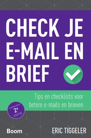 Omslag van Check je e-mail en brief