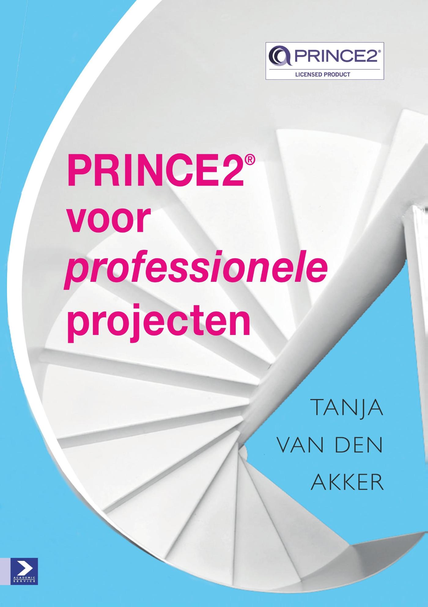 Omslag van Prince 2 voor professionele projecten