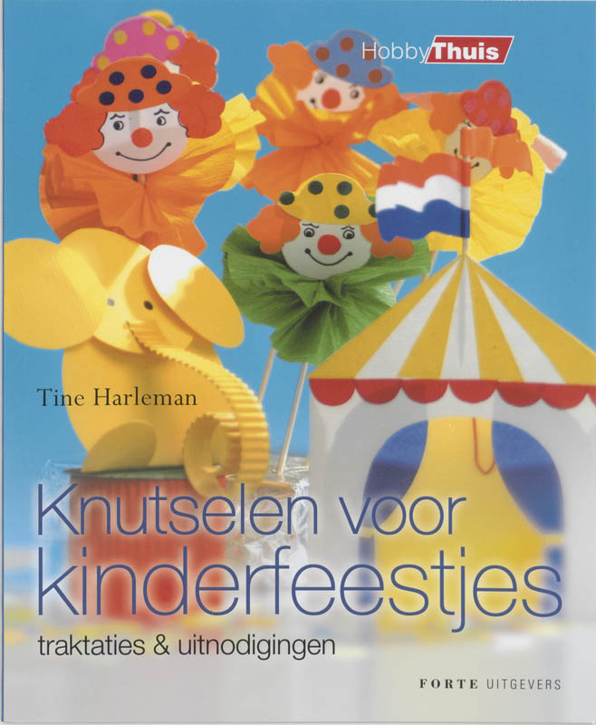 Omslag van Knutselen voor kinderfeestjes
