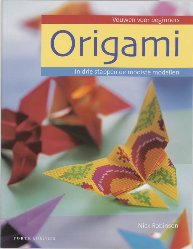 Omslag van Origami - Vouwen voor beginners
