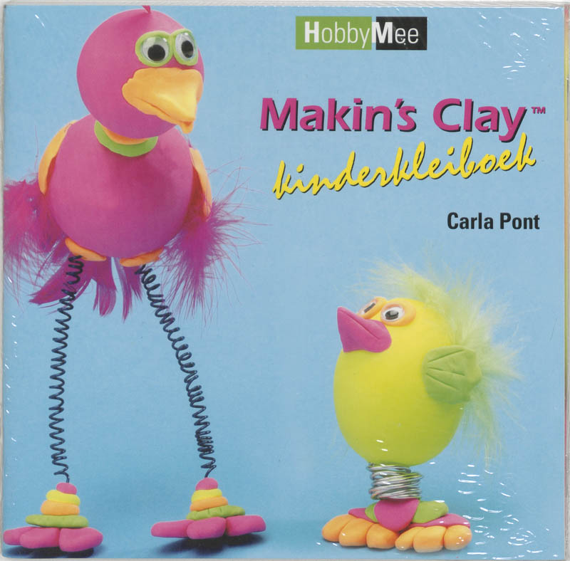 Omslag van Makin's Clay kinderkleiboek set 2 ex
