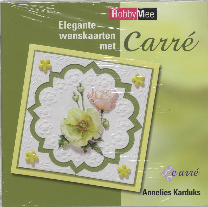 Omslag van Elegante wenskaarten met Carre set 2 ex