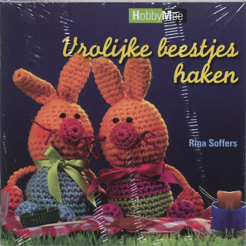 Omslag van Vrolijke beestjes haken set 2 ex