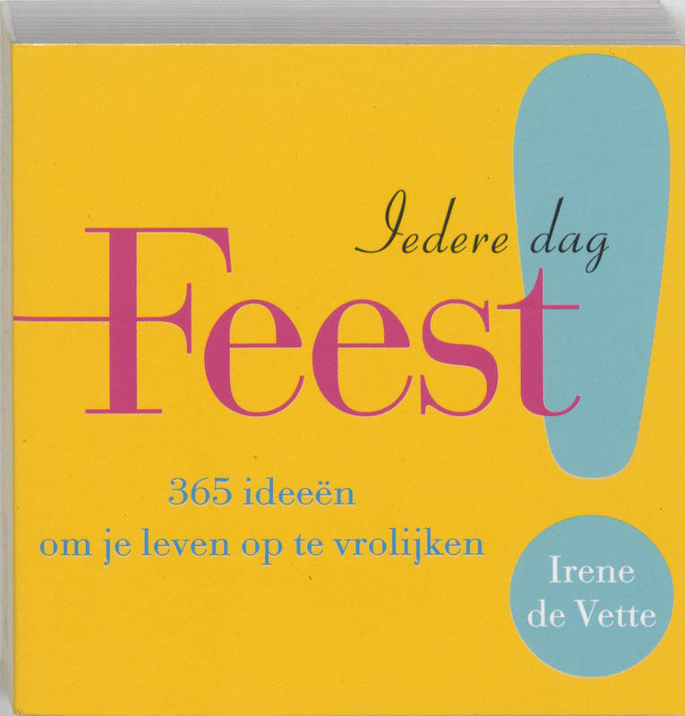 Omslag van Iedere dag Feest