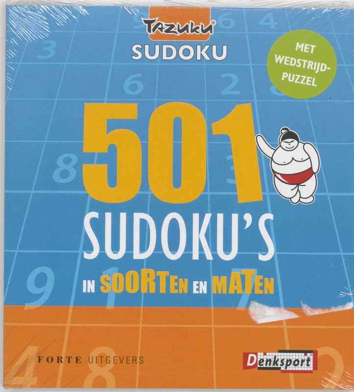Omslag van 501 Sudoku's in soorten en maten