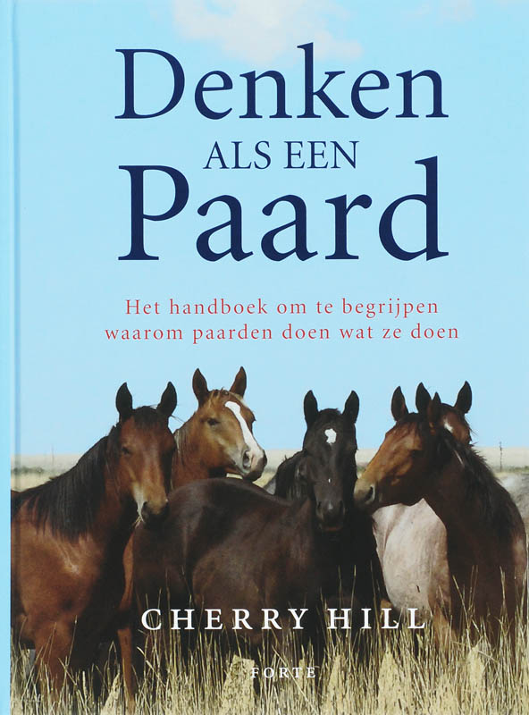 Omslag van Denken als een paard