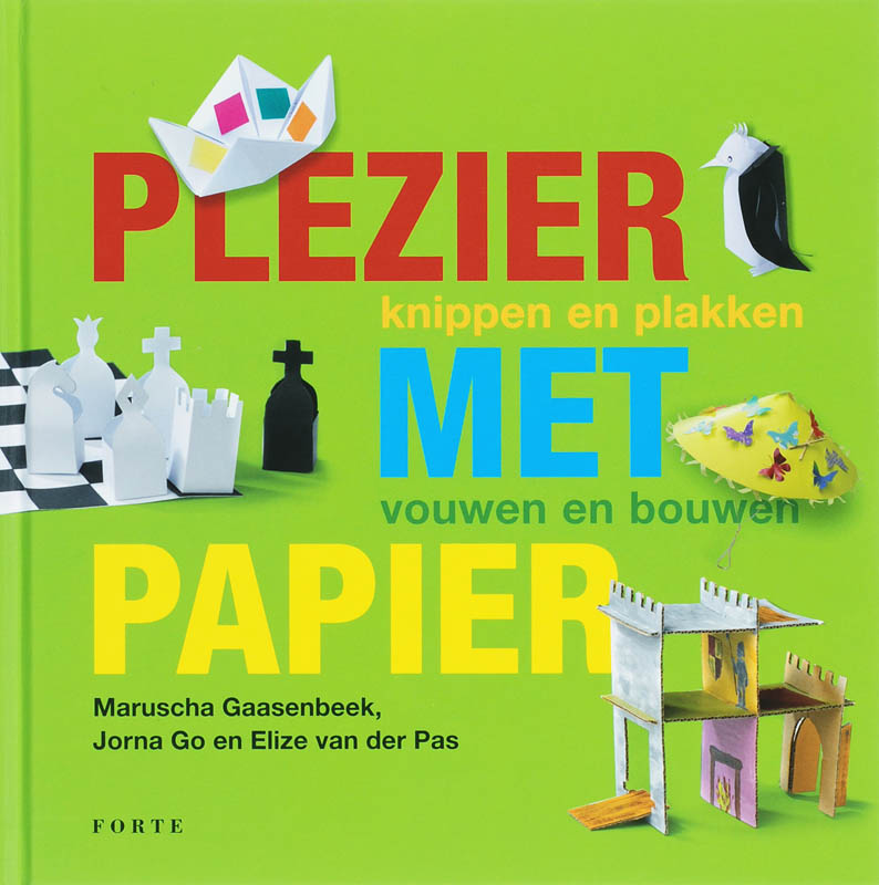 Omslag van Plezier met papier