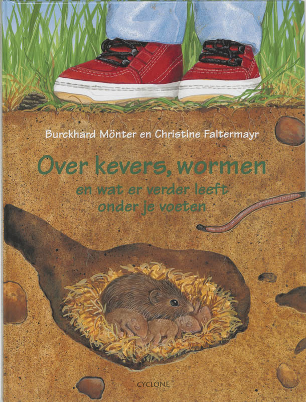 Omslag van Over kevers, wormen en wat er verder leeft onder je voeten